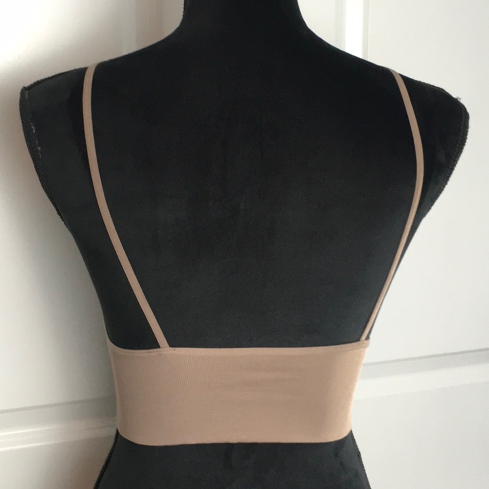 Free People Intimately Ali Low Back Crop Bra - Picture 3 of 4